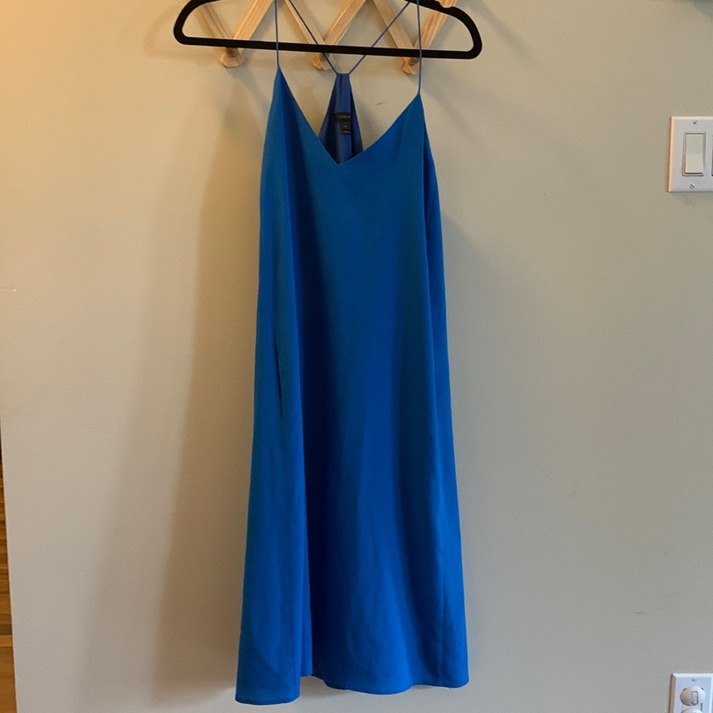 J crew spaghetti strap flowy dress - size 4